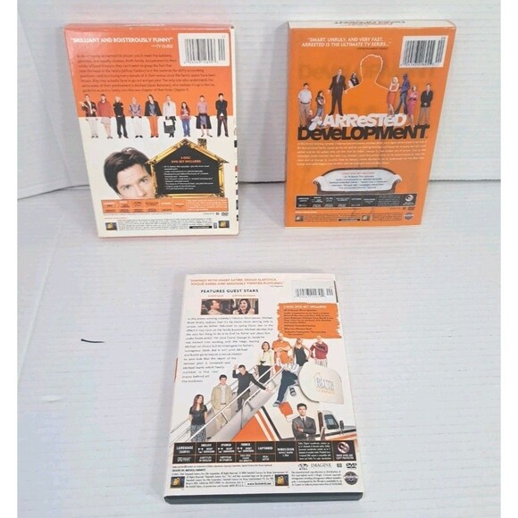 Arrested Development Seasons 1 2 3 DVD Lot Set Comedy TV Series Jason Bateman - Picture 2 of 3